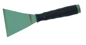 Bevel edge scrqper with plastic handle