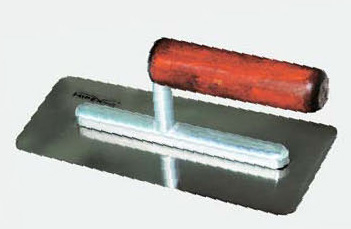 Stainless steel finishing trowels